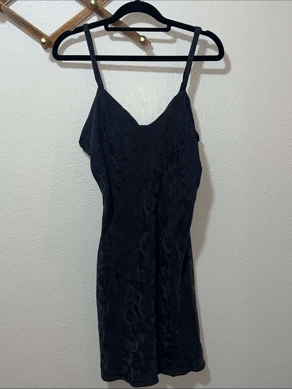 Black Silk Mini dress